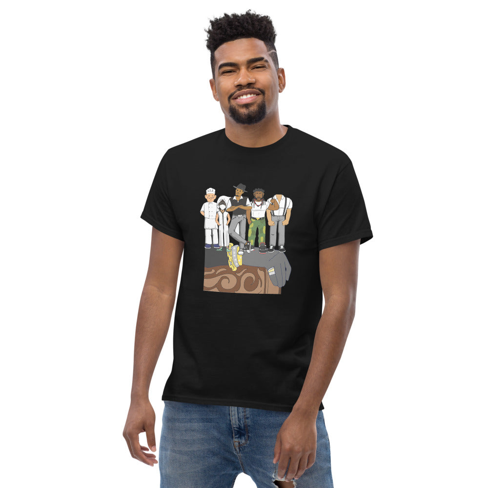 AV'S World Cast Men's heavyweight tee