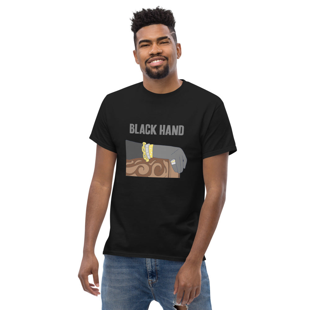 Black Hand Men's heavyweight tee