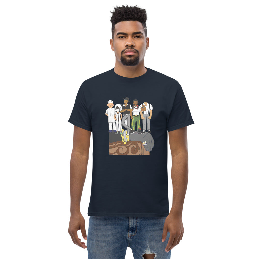 AV'S World Cast Men's heavyweight tee