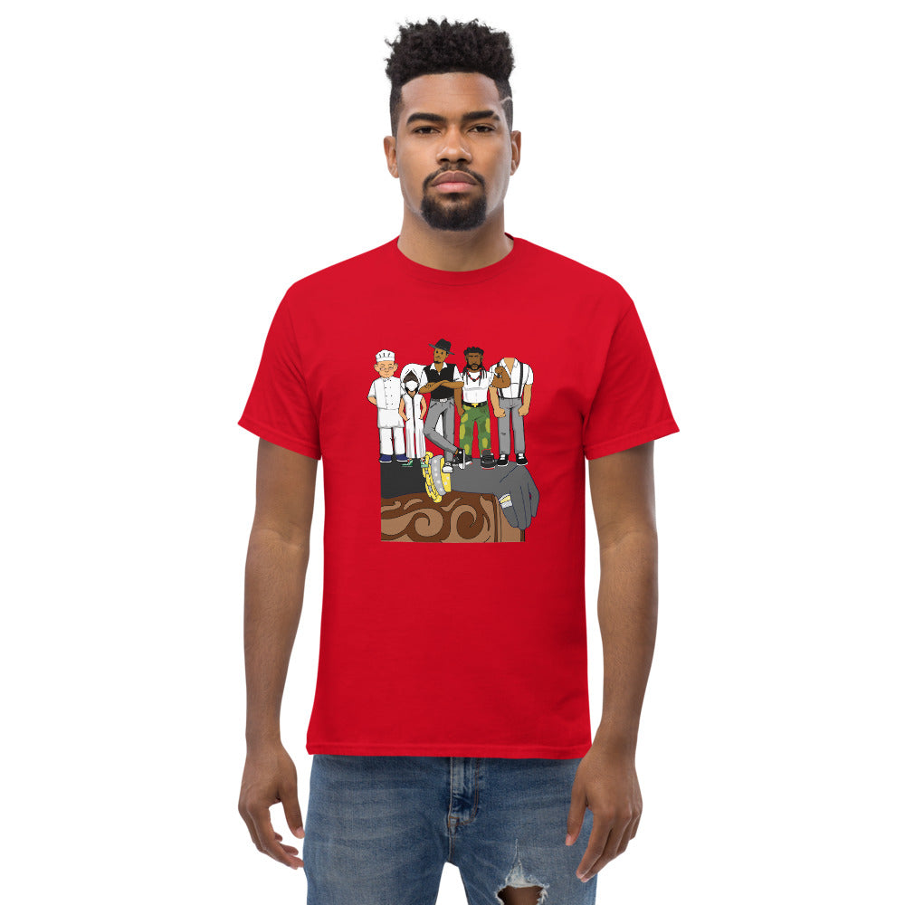 AV'S World Cast Men's heavyweight tee