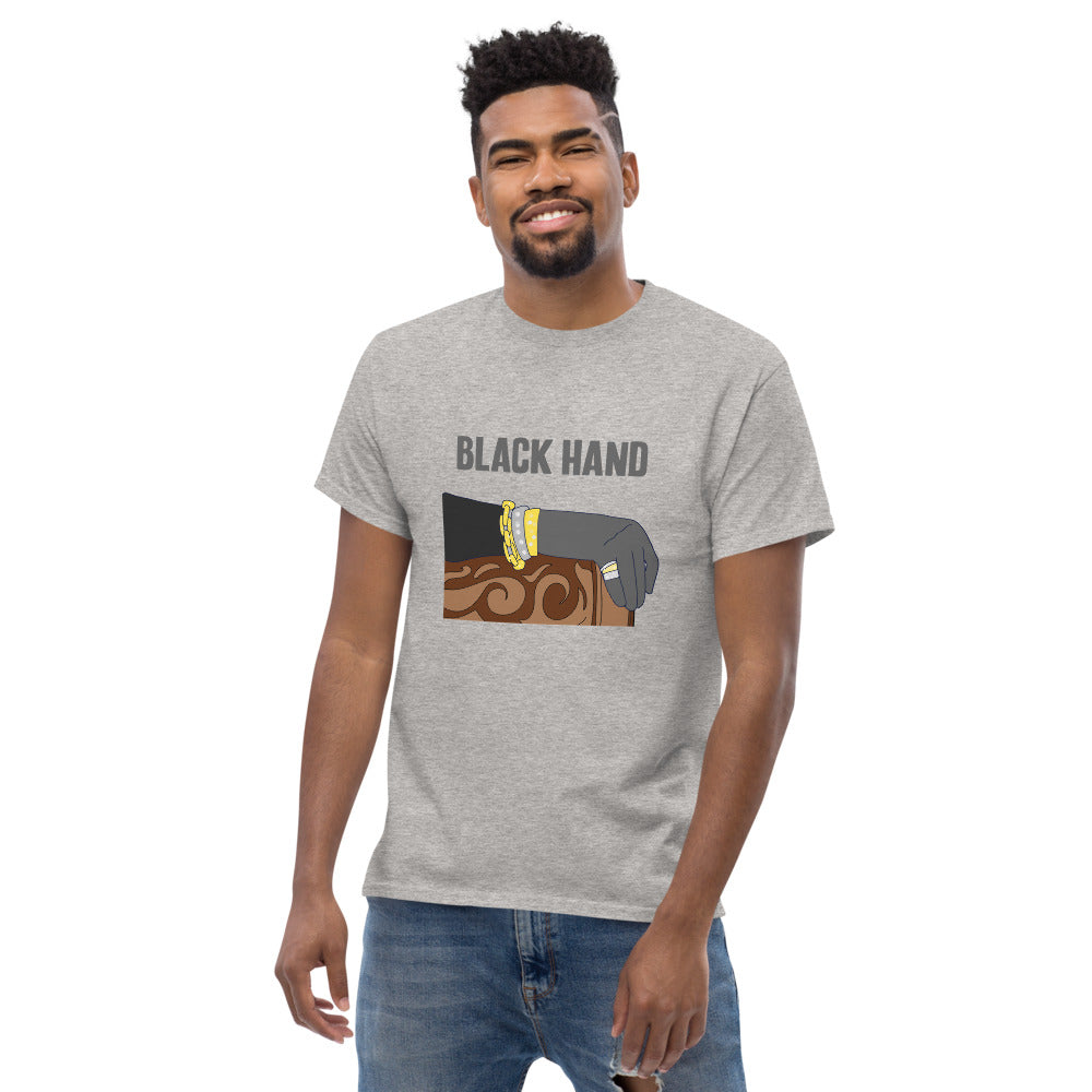 Black Hand Men's heavyweight tee