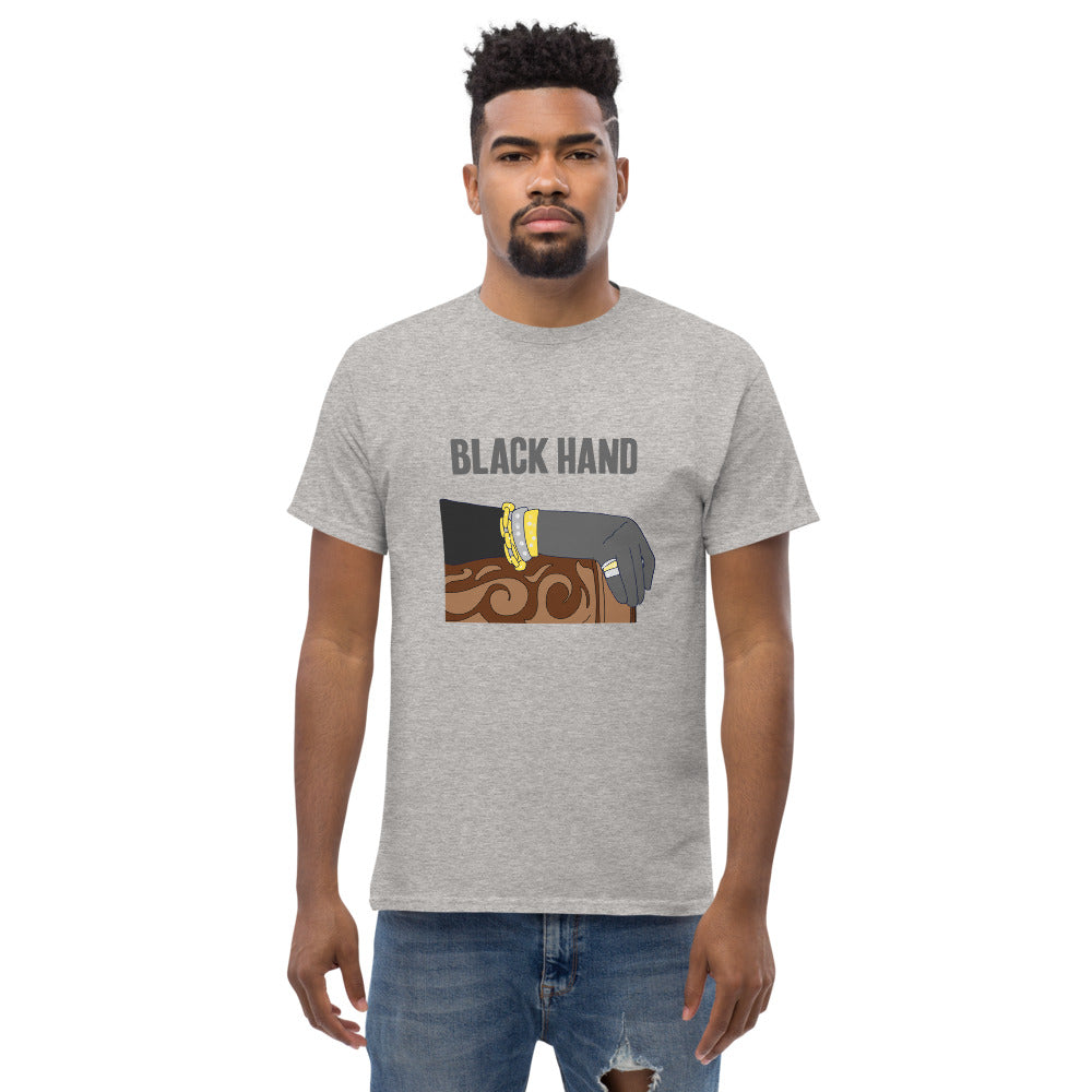 Black Hand Men's heavyweight tee