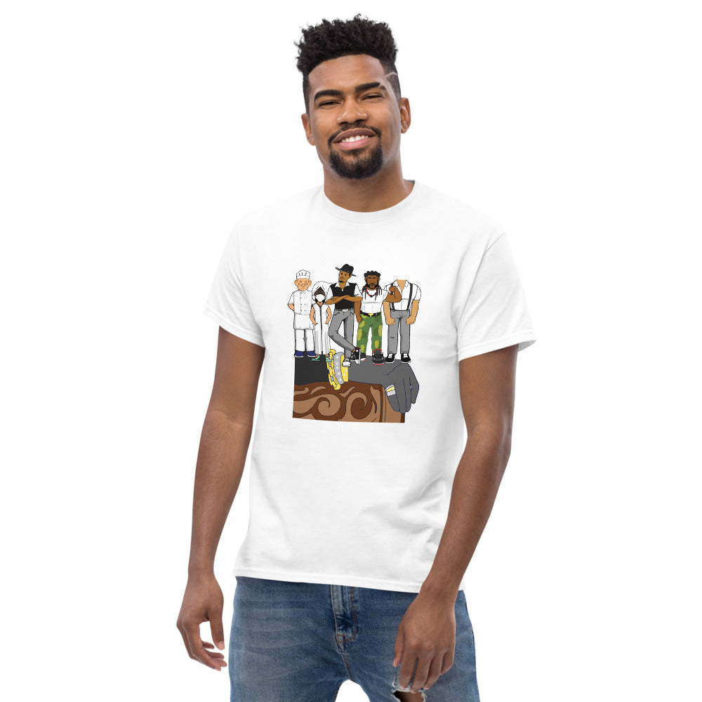 AV'S World Cast Men's heavyweight tee