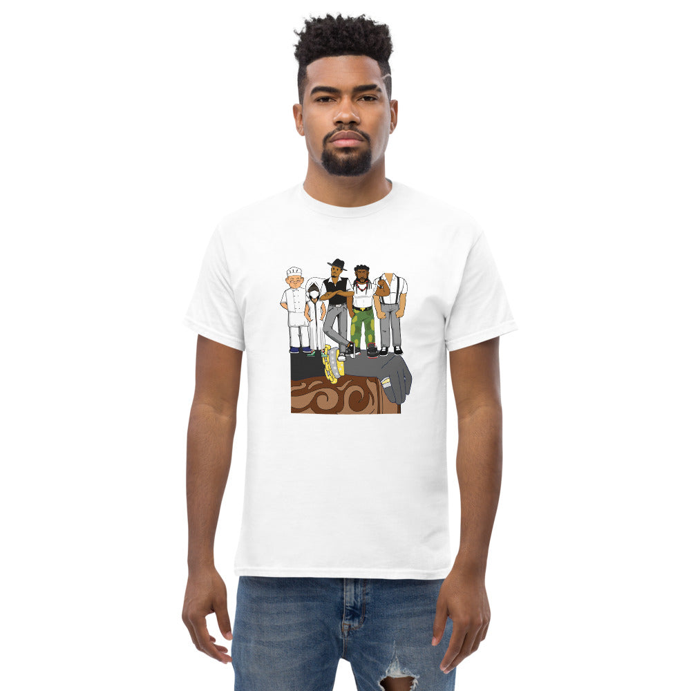 AV'S World Cast Men's heavyweight tee