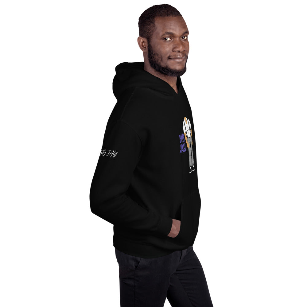 BIG JAY Unisex Hoodie /w BIG JAY SLEEVE