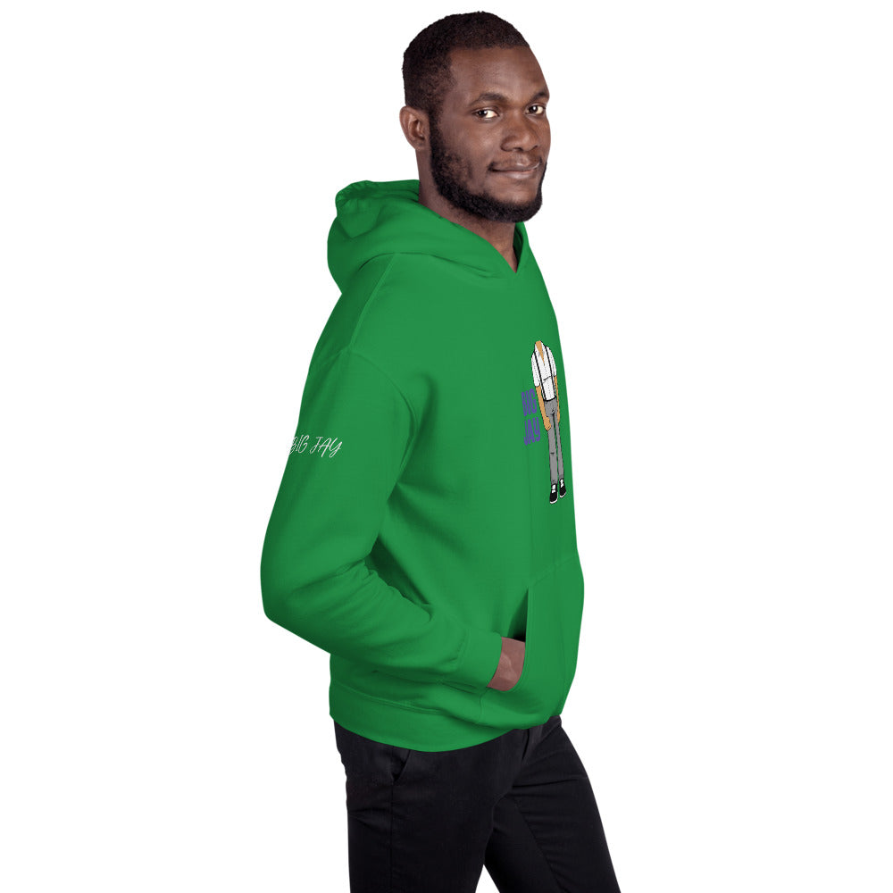 BIG JAY Unisex Hoodie /w BIG JAY SLEEVE