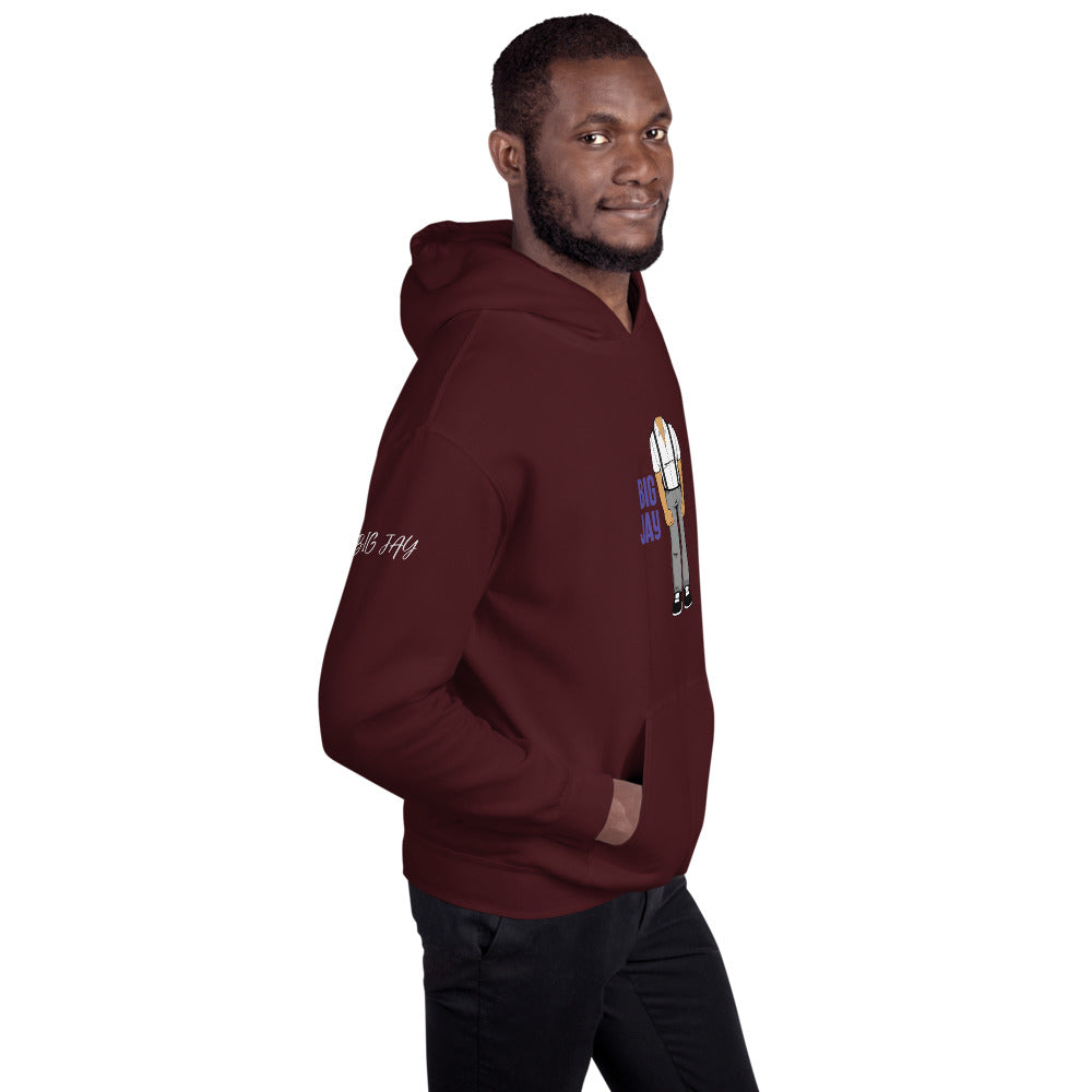 BIG JAY Unisex Hoodie /w BIG JAY SLEEVE