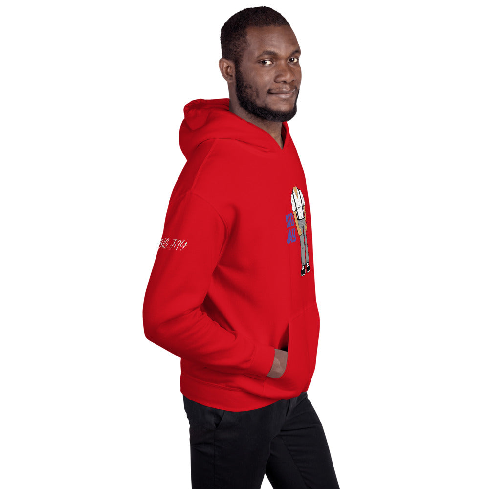 BIG JAY Unisex Hoodie /w BIG JAY SLEEVE